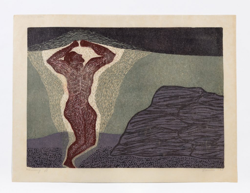 Print-woodcut on paper