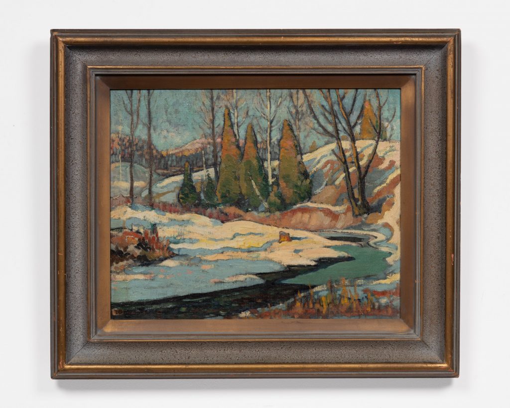 Painting-landscape-oil on canvas